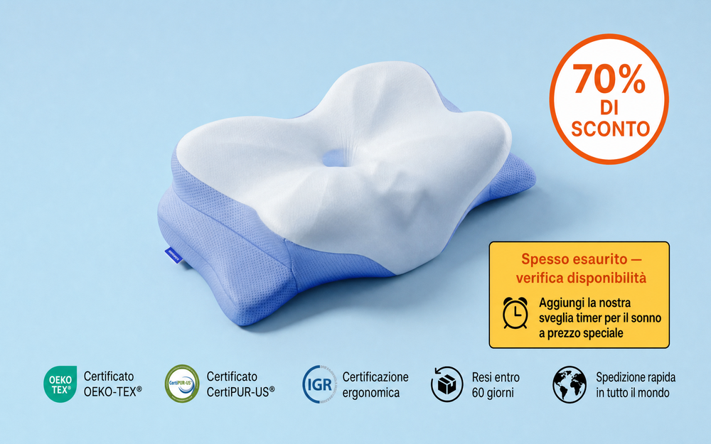 Cuscino Derila Ergo con 70% di sconto e certificazioni